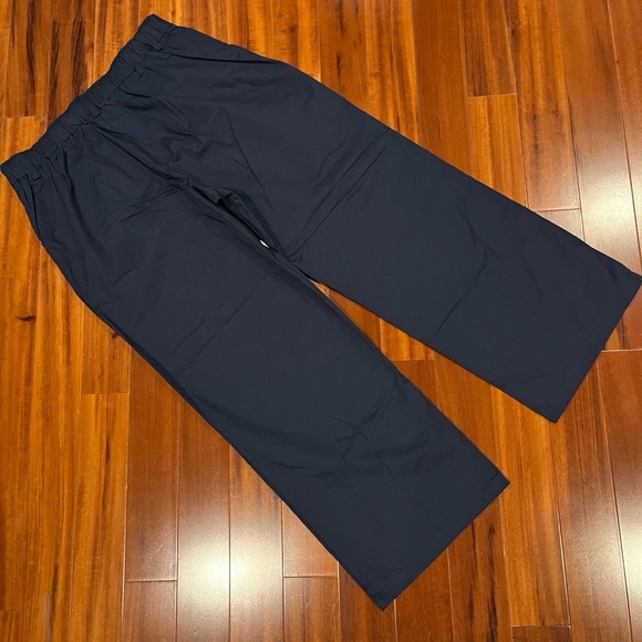 New NWT Halara Navy Blue Pants Wide Leg Casual Elastic Pull On Size Regular‎ XL - Picture 4 of 9